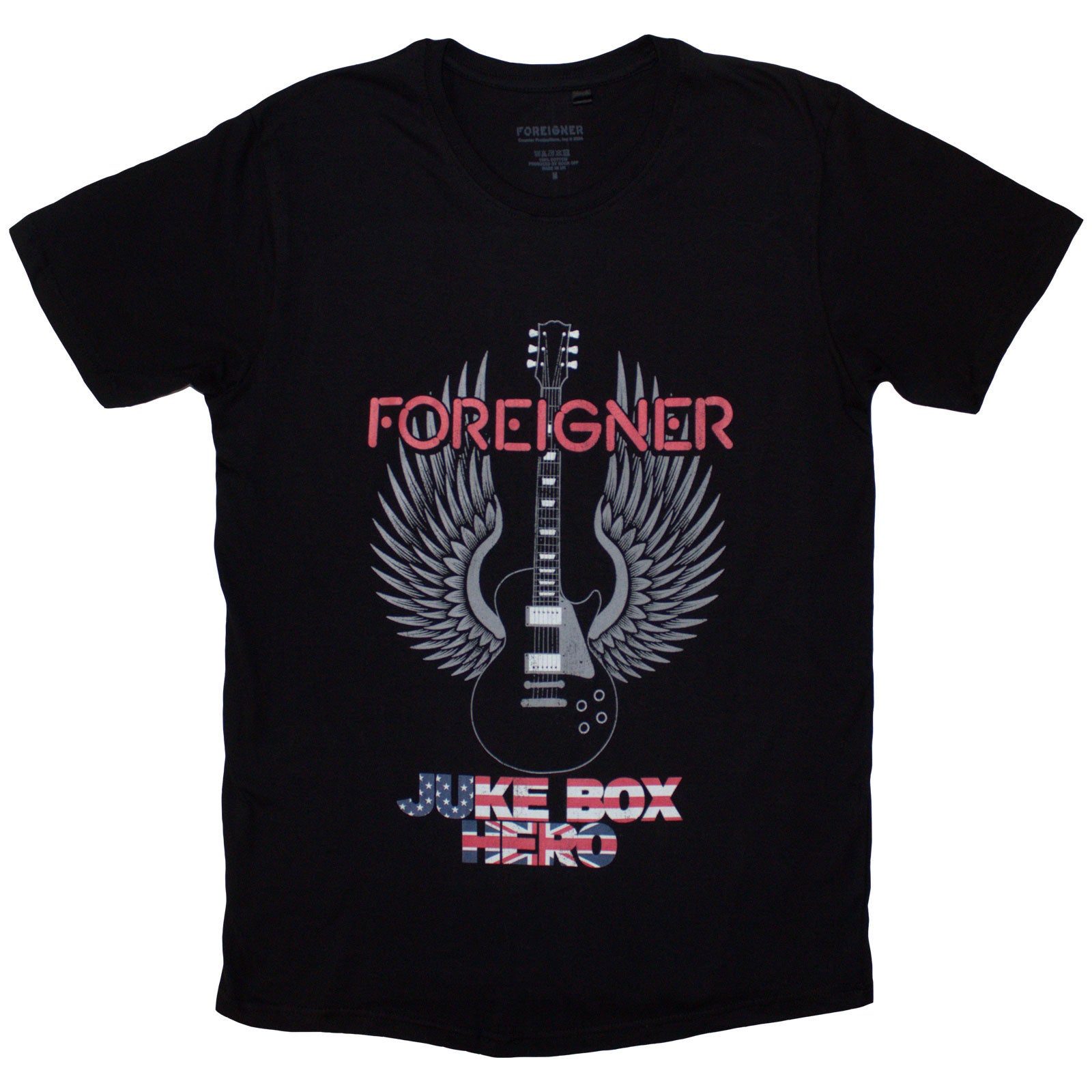 Een foto van een Foreigner T-Shirt