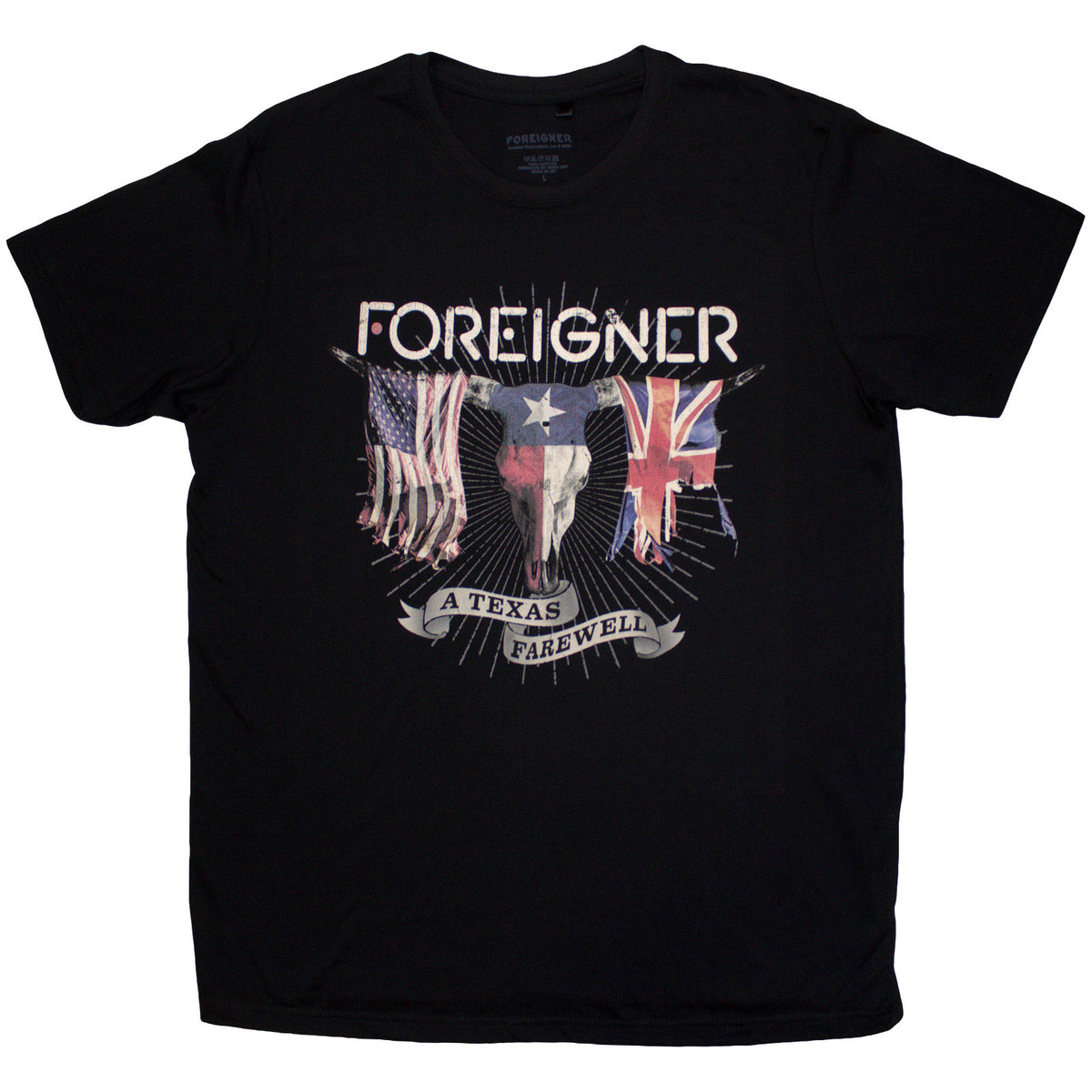 Een foto van een Foreigner T-Shirt