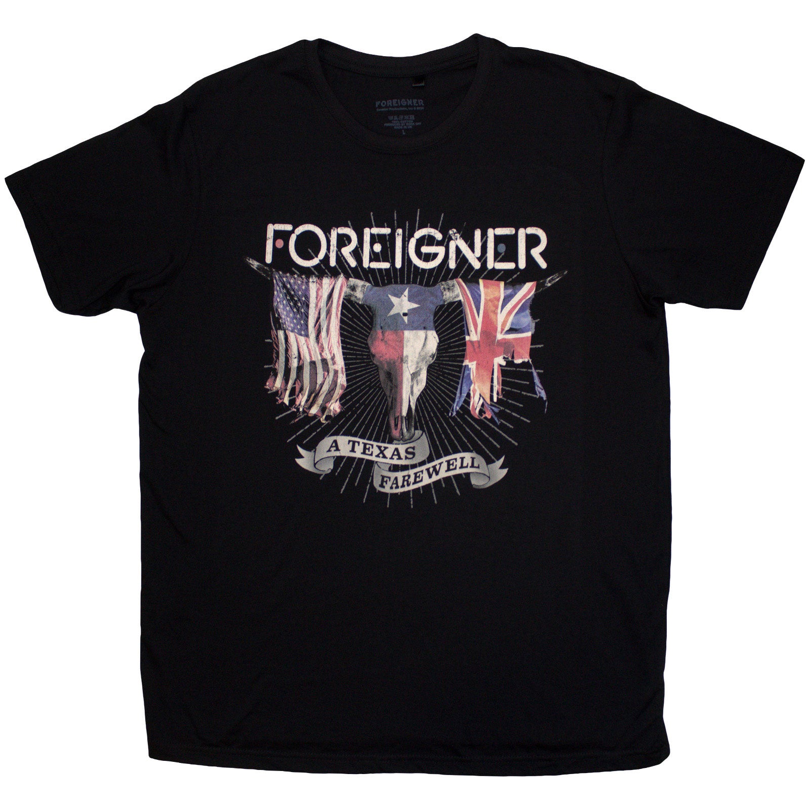 Een foto van een Foreigner T-Shirt