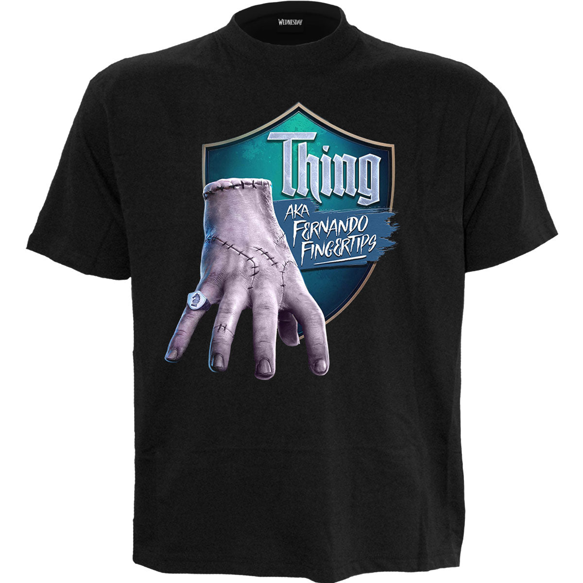 Een foto van een Wednesday T-Shirt