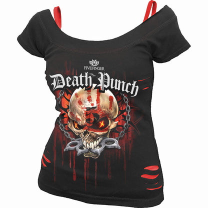 Een foto van een Five Finger Death Punch T-Shirt