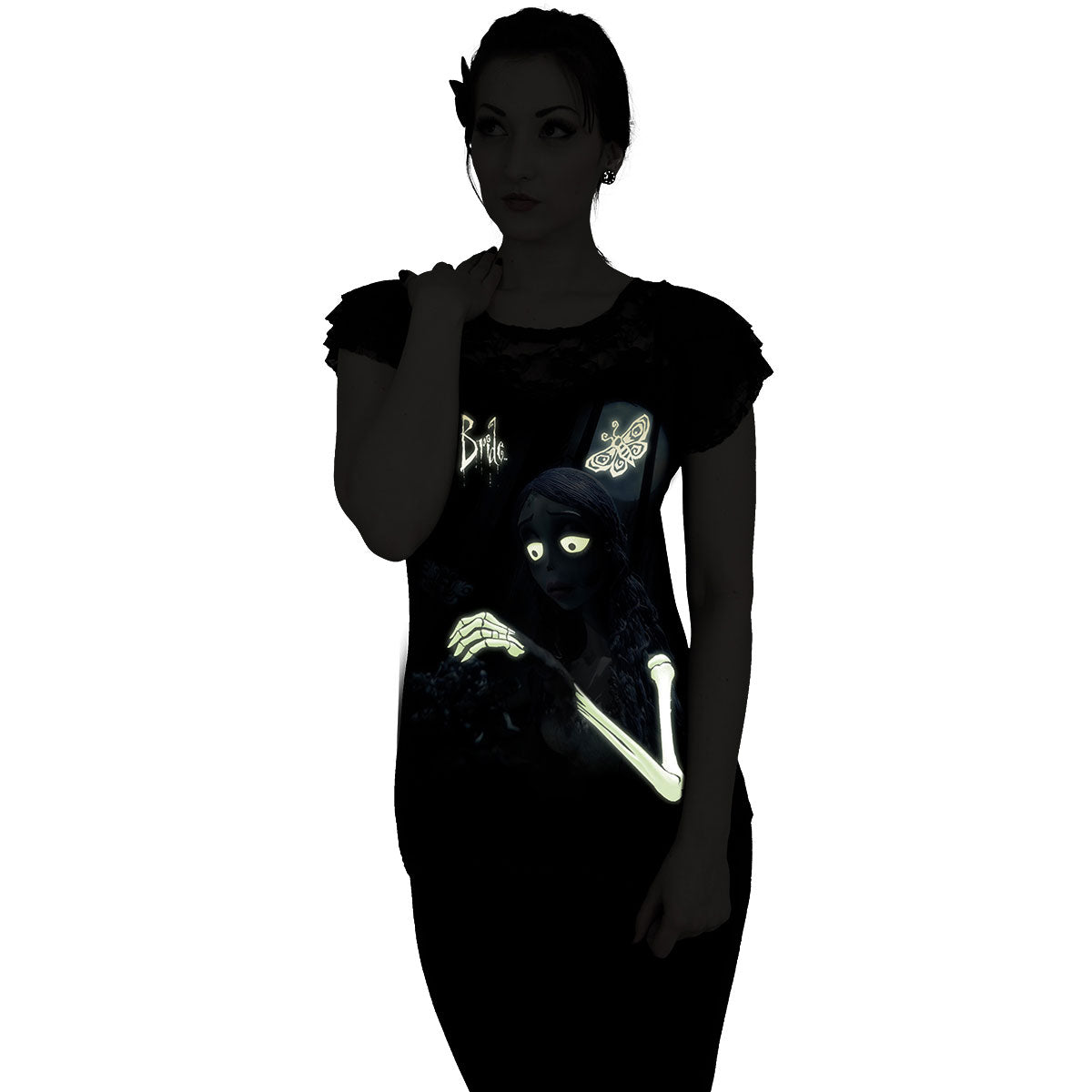 Een foto van een Corpse Bride T-Shirt