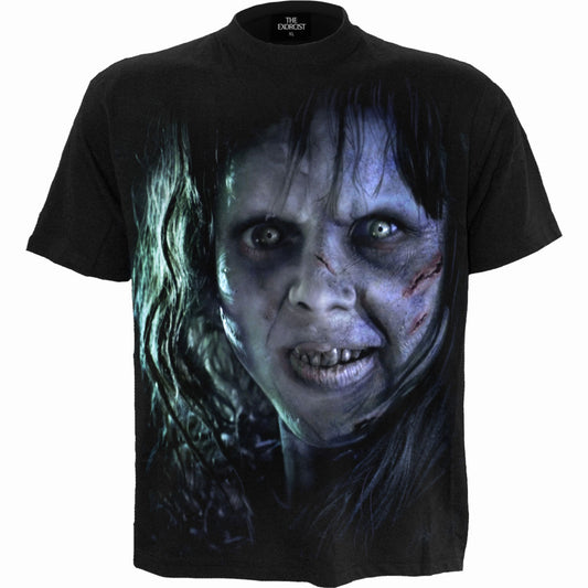 Een foto van een The Exorcist T-Shirt