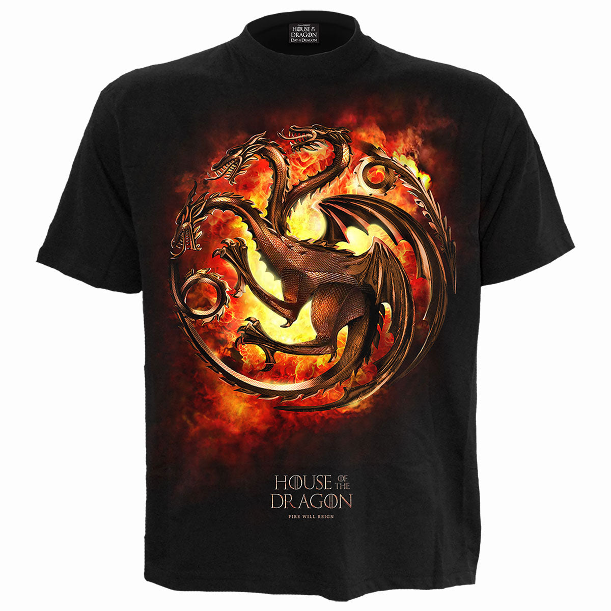 Een foto van een House of the Dragon T-Shirt