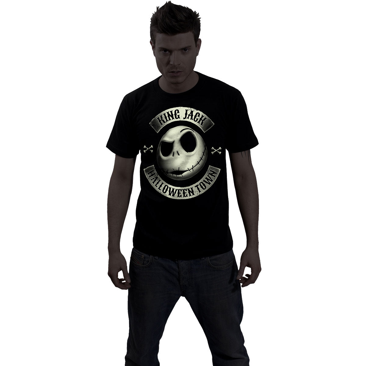Een foto van een The Nightmare Before Christmas T-Shirt