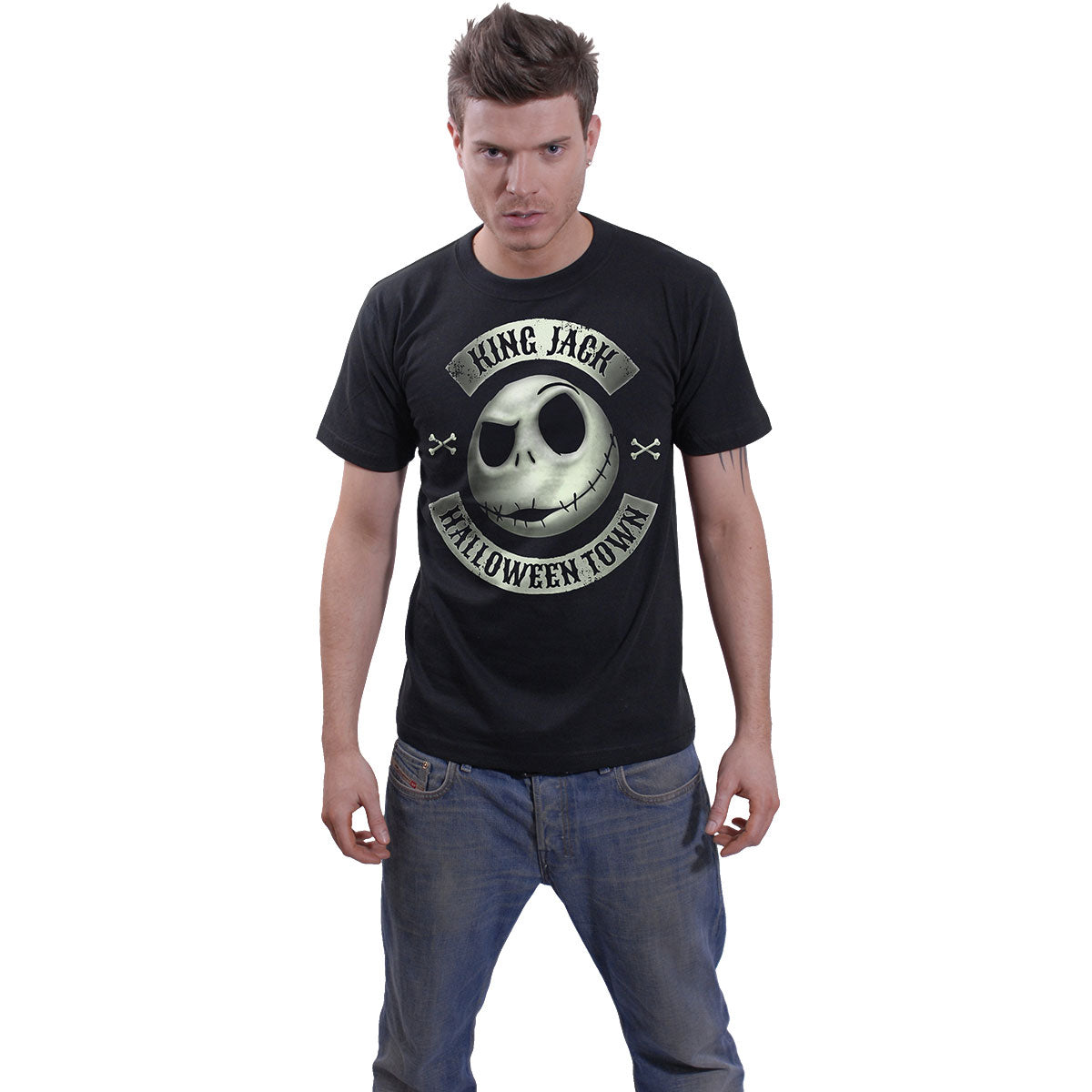 Een foto van een The Nightmare Before Christmas T-Shirt