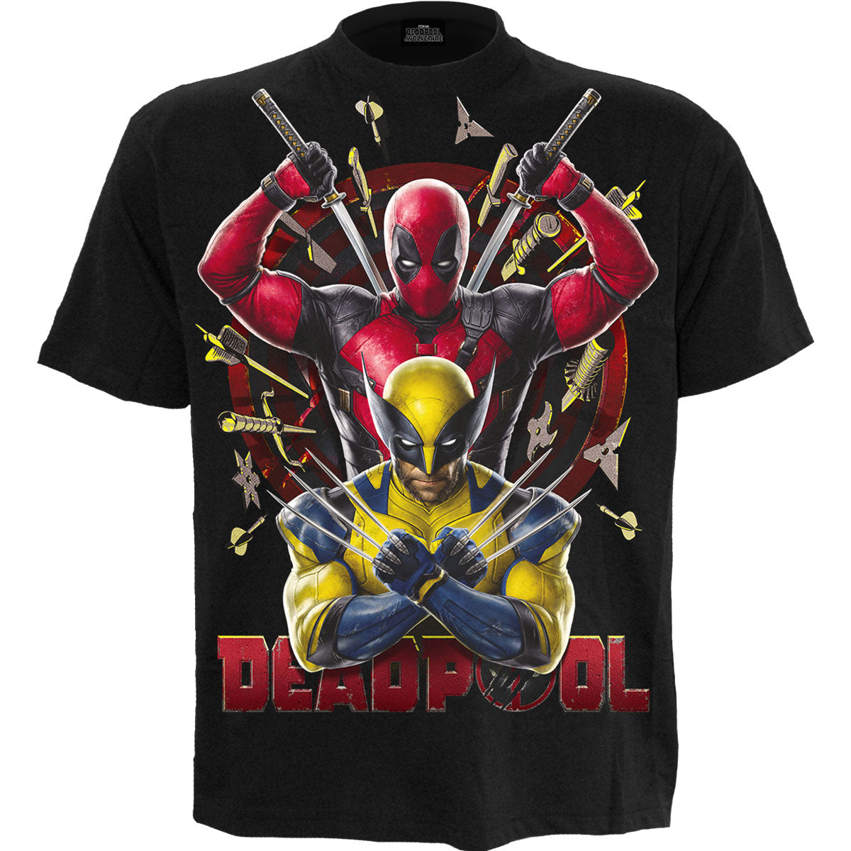 Een foto van een Marvel Comics T-Shirt
