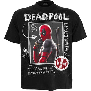 Een foto van een Marvel Comics T-Shirt