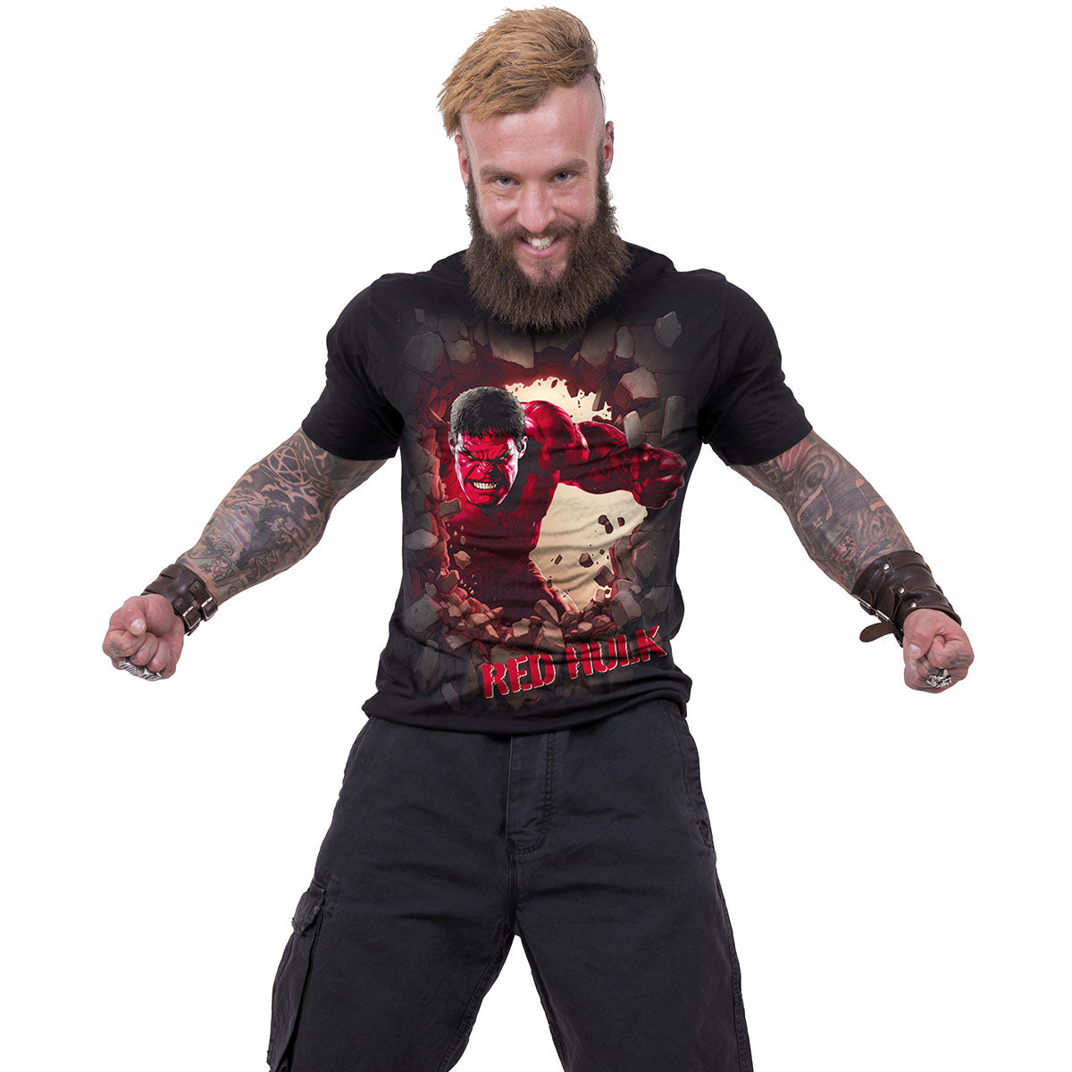 Een foto van een Marvel Comics T-Shirt