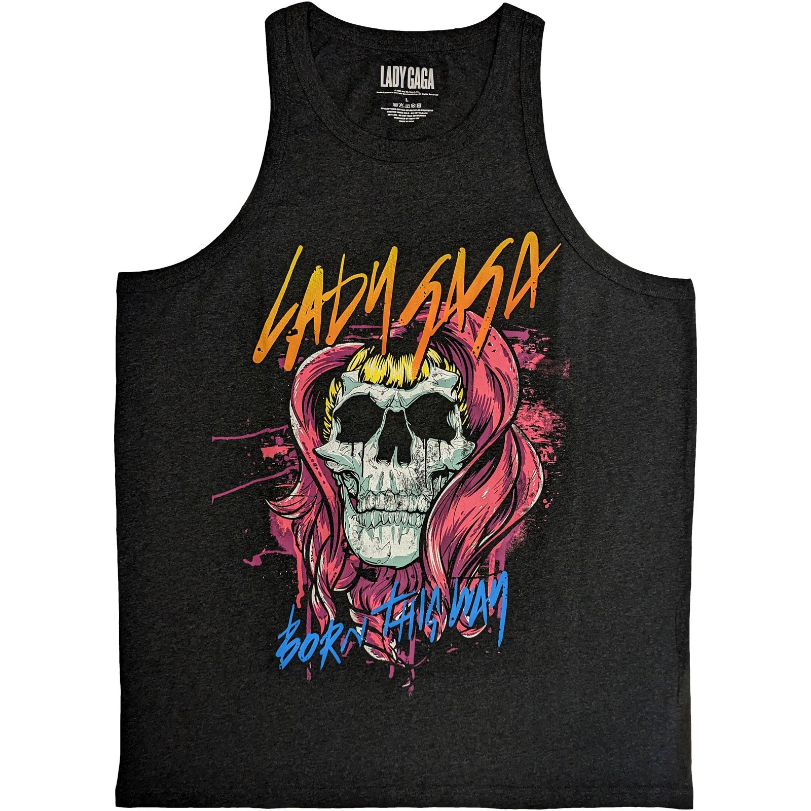 Een foto van een Lady Gaga Tank T-Shirt