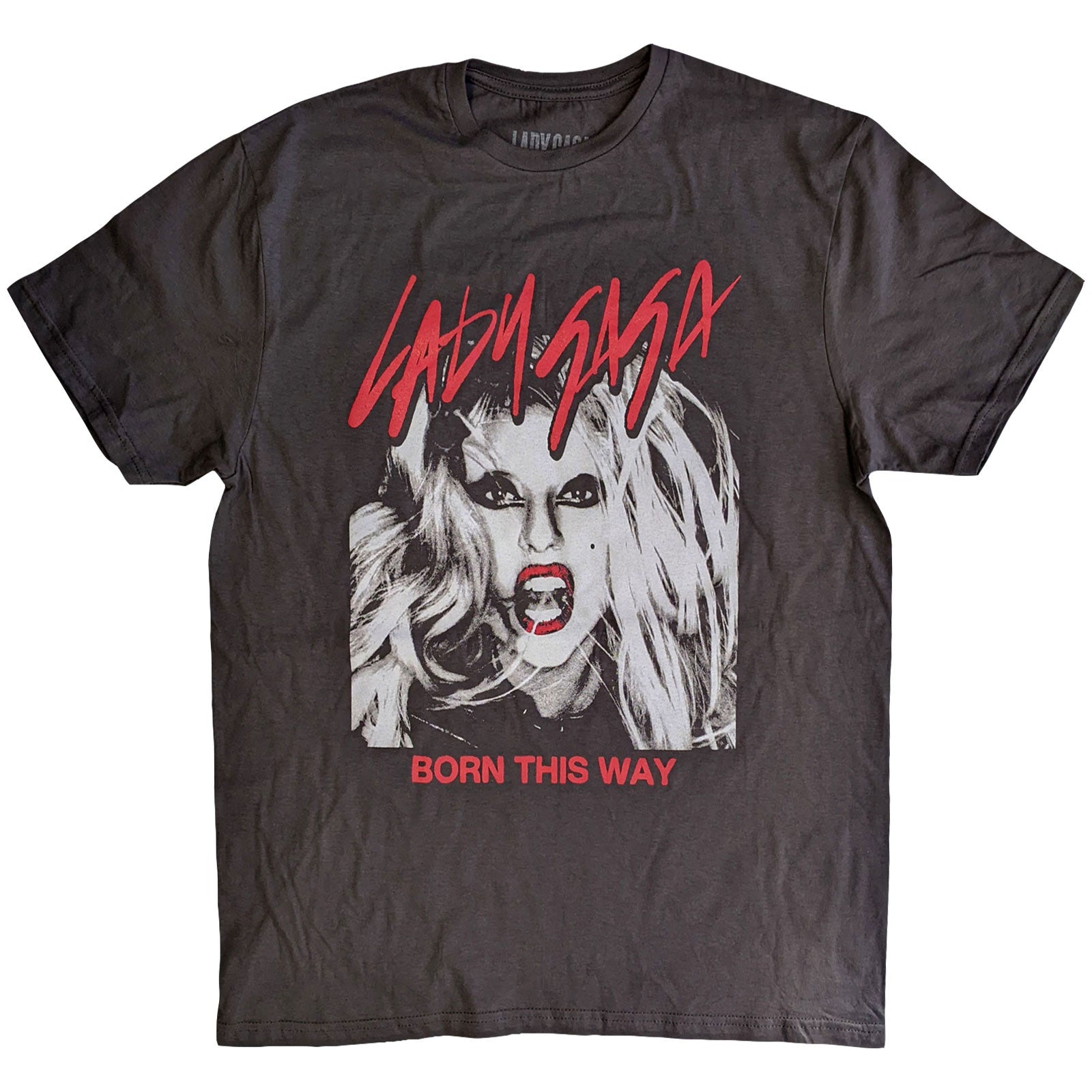 Een foto van een Lady Gaga T-Shirt