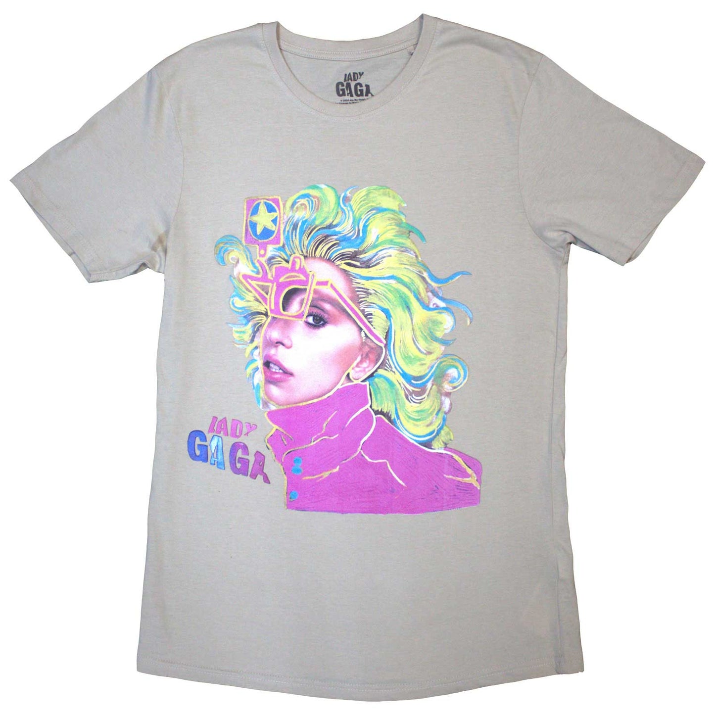 Een foto van een Lady Gaga T-Shirt
