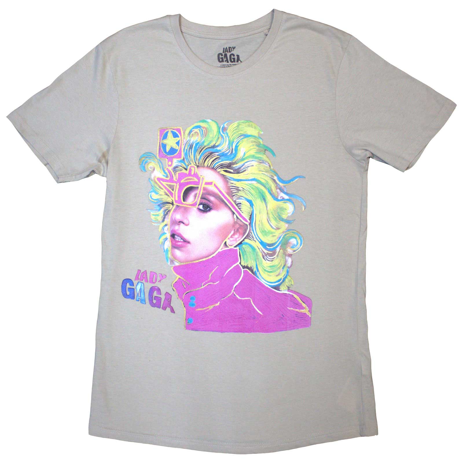 Een foto van een Lady Gaga T-Shirt