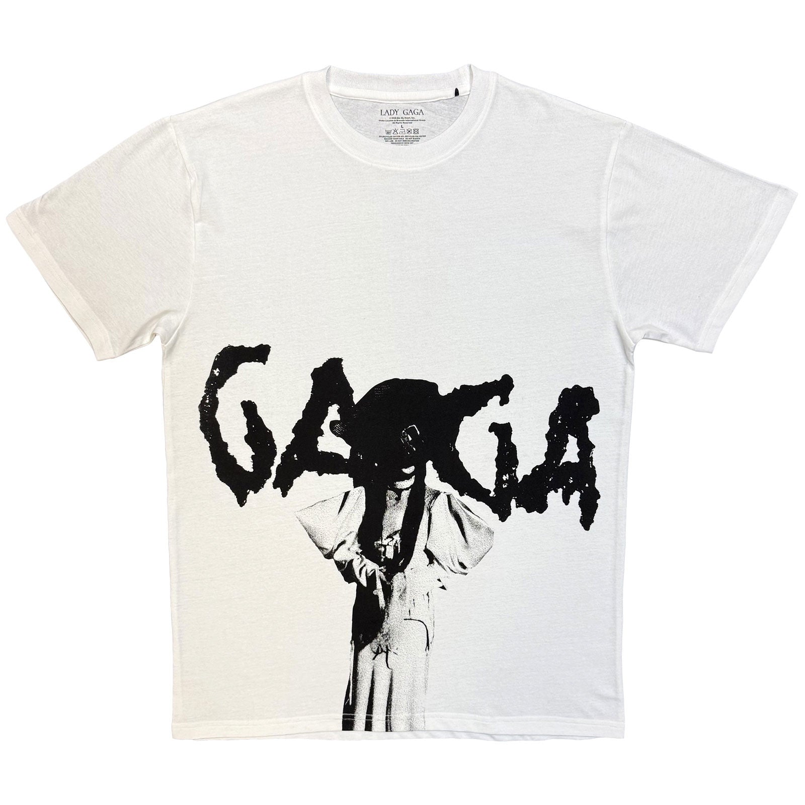 Een foto van een Lady Gaga T-Shirt