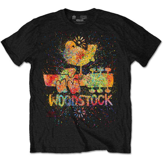 Een foto van een Woodstock T-Shirt