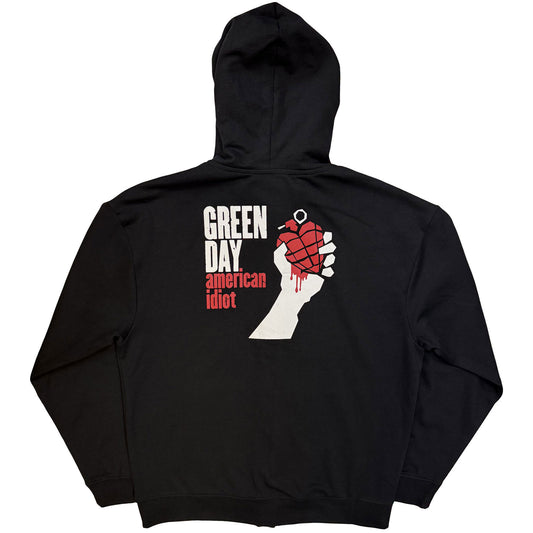 Een foto van een Green Day Rits Hoodie