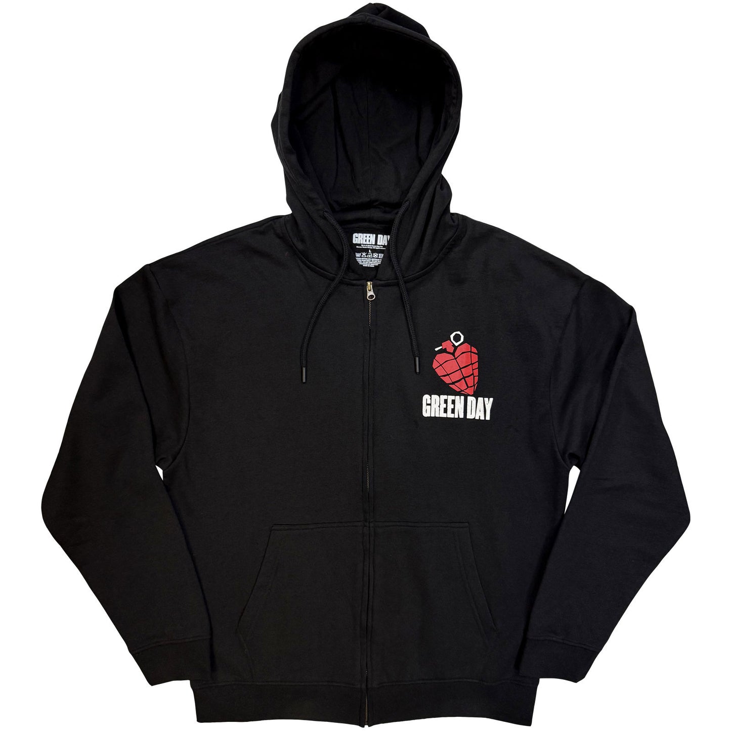 Een foto van een Green Day Rits Hoodie