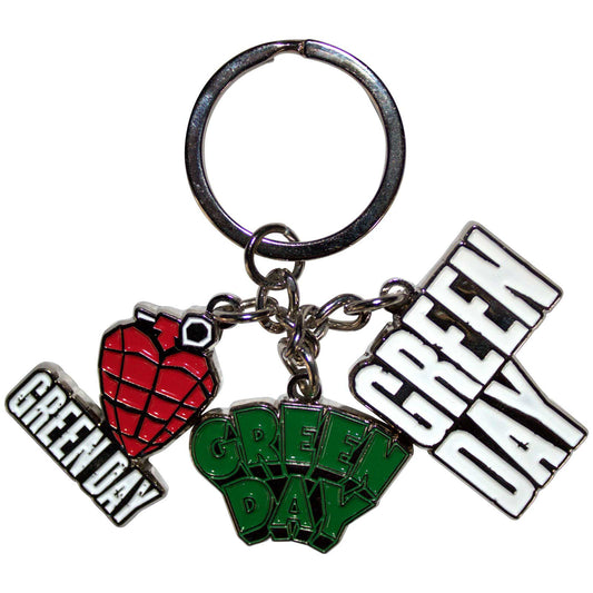 Een foto van een Green Day Sleutelhanger