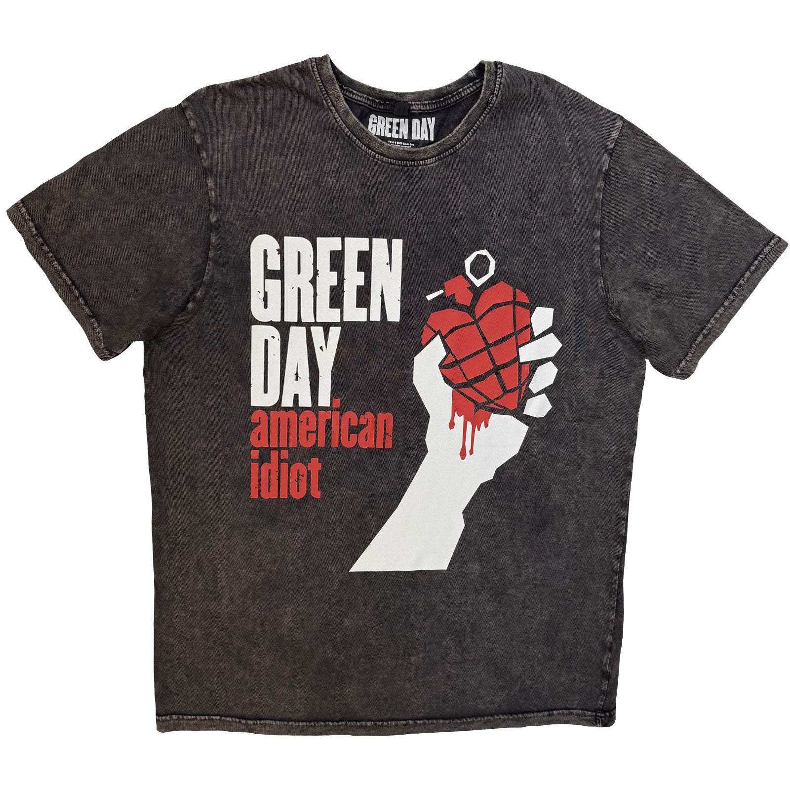 Een foto van een Green Day T-Shirt