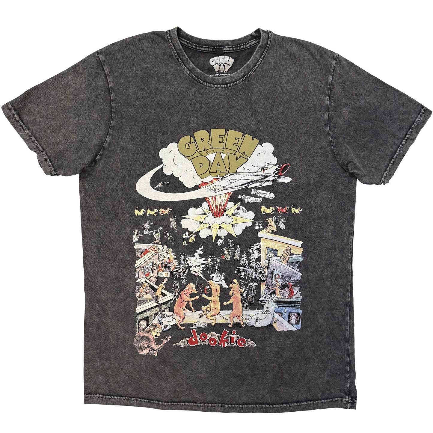 Een foto van een Green Day T-Shirt
