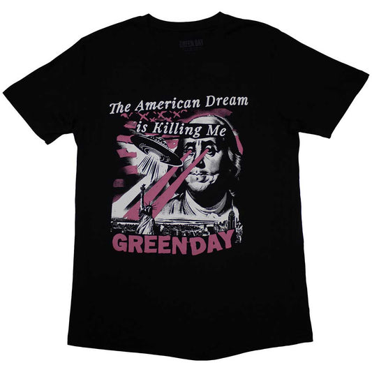 Een foto van een Green Day T-Shirt