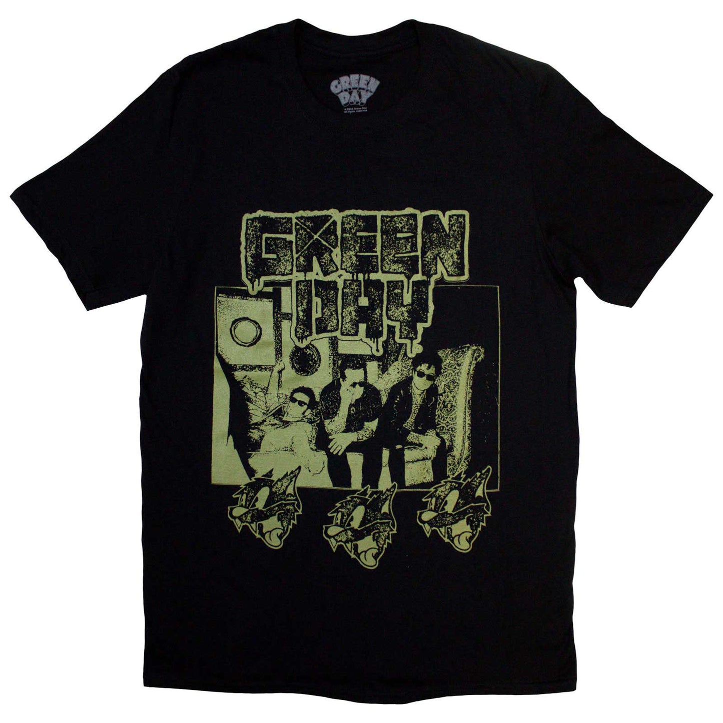 Een foto van een Green Day T-Shirt