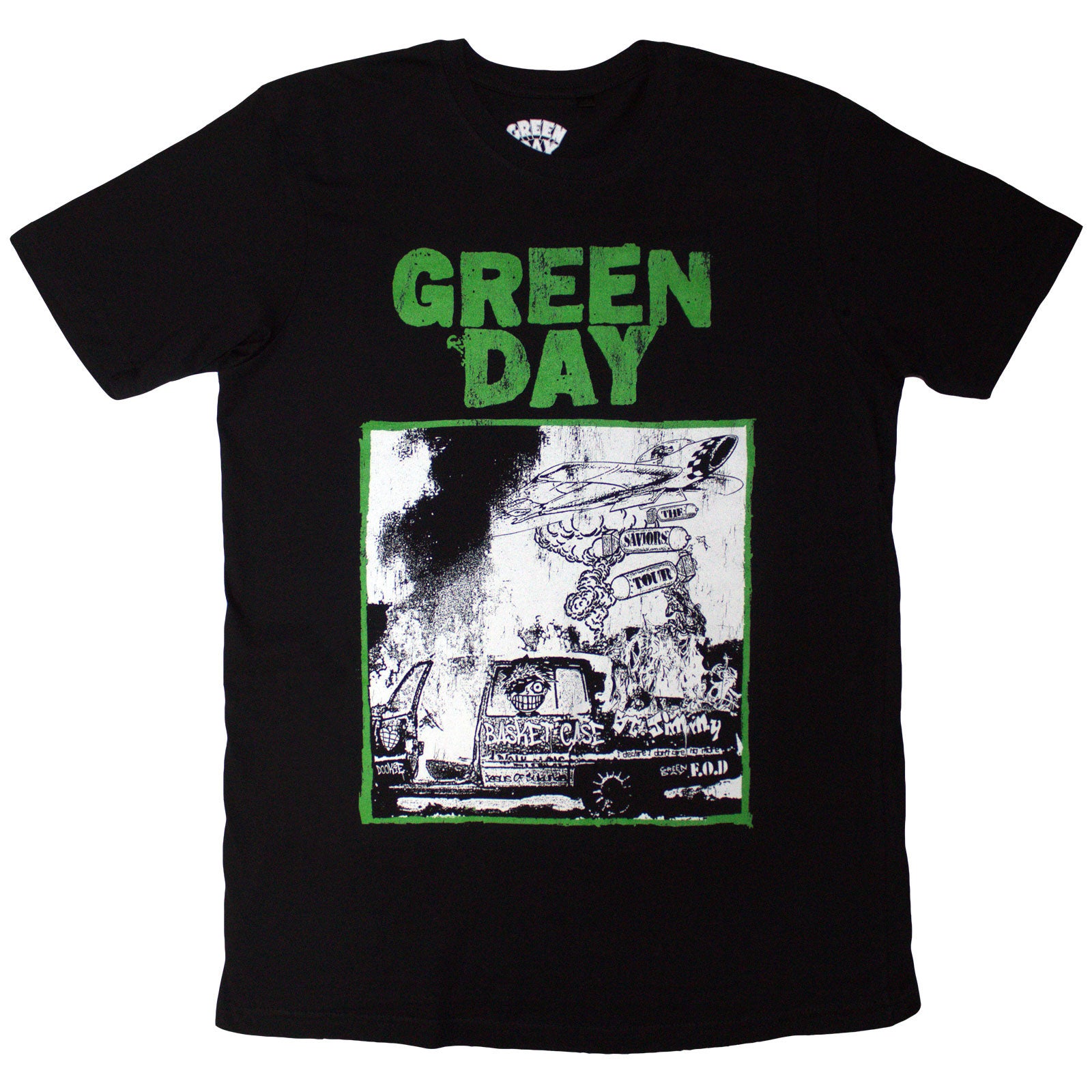 Een foto van een Green Day T-Shirt