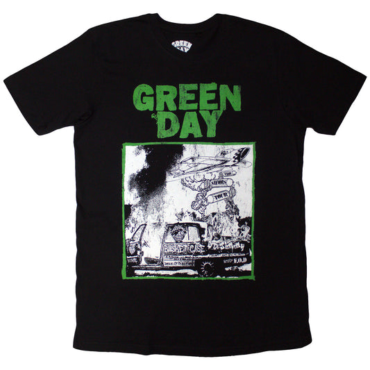 Een foto van een Green Day T-Shirt