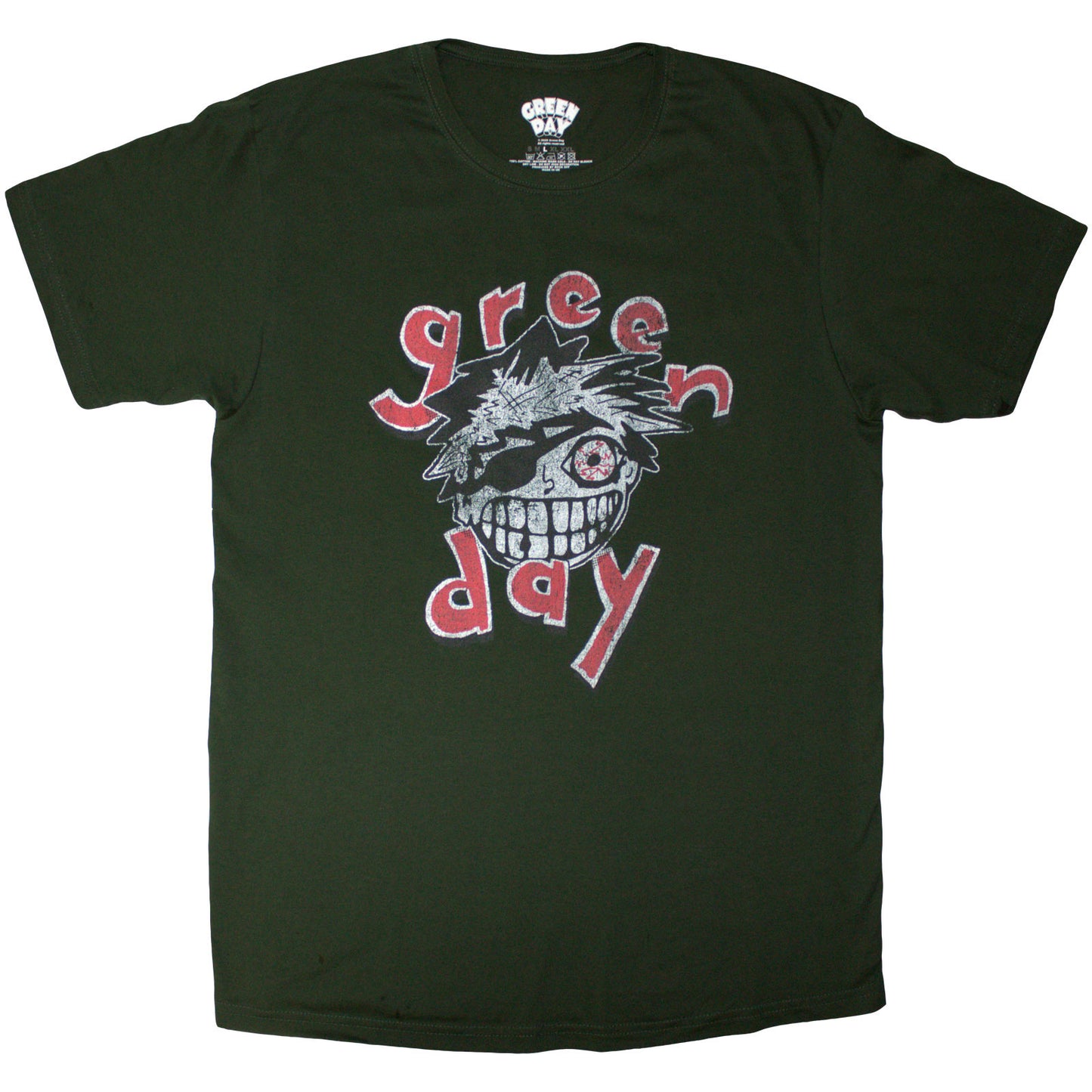 Een foto van een Green Day T-Shirt