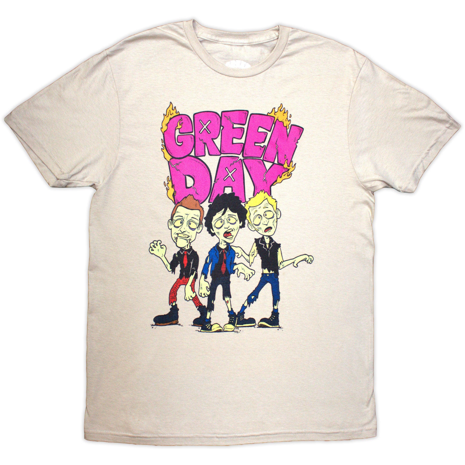 Een foto van een Green Day T-Shirt