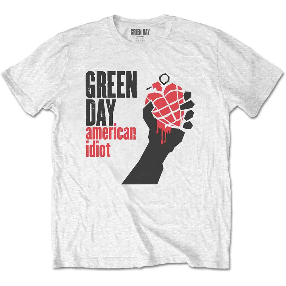 Een foto van een Green Day T-Shirt