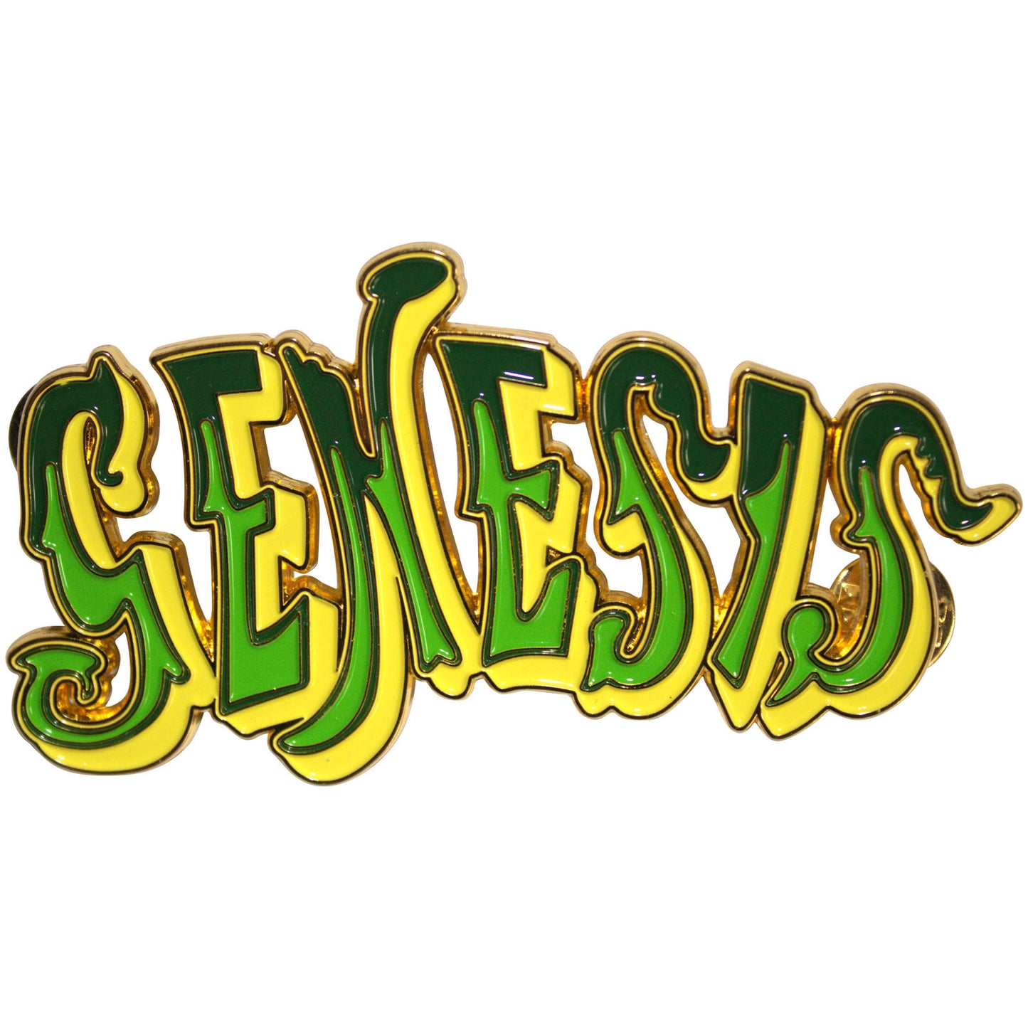 Een foto van een Genesis Speld Badge
