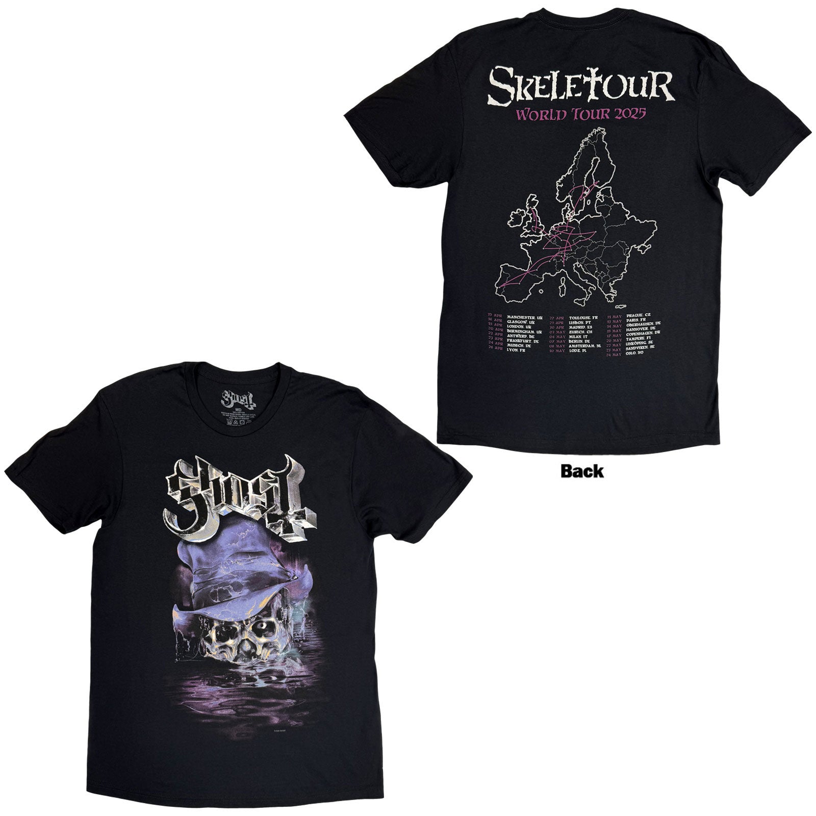 Een foto van een Ghost T-Shirt