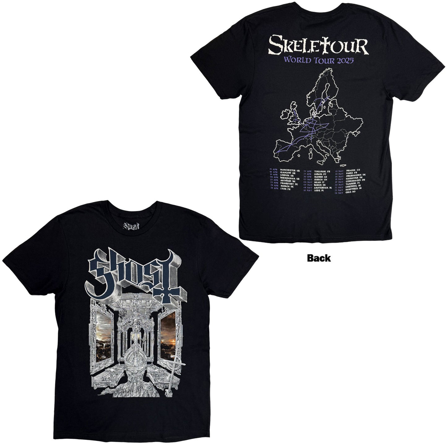Een foto van een Ghost T-Shirt