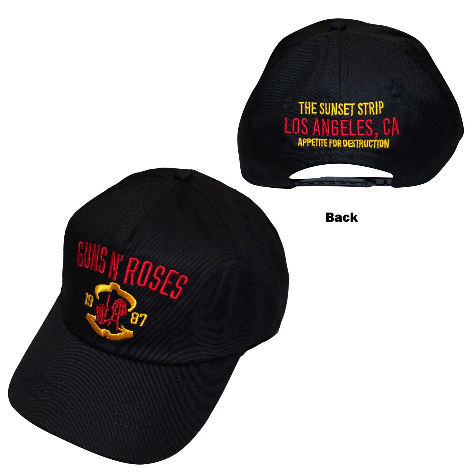 Een foto van een Guns N' Roses Hoofddeksel
