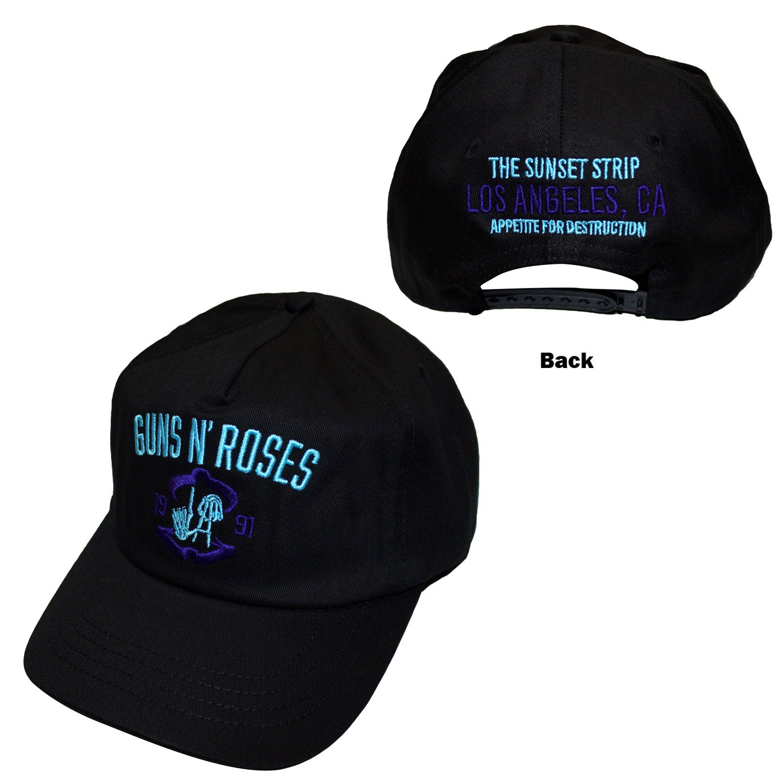 Een foto van een Guns N' Roses Hoofddeksel