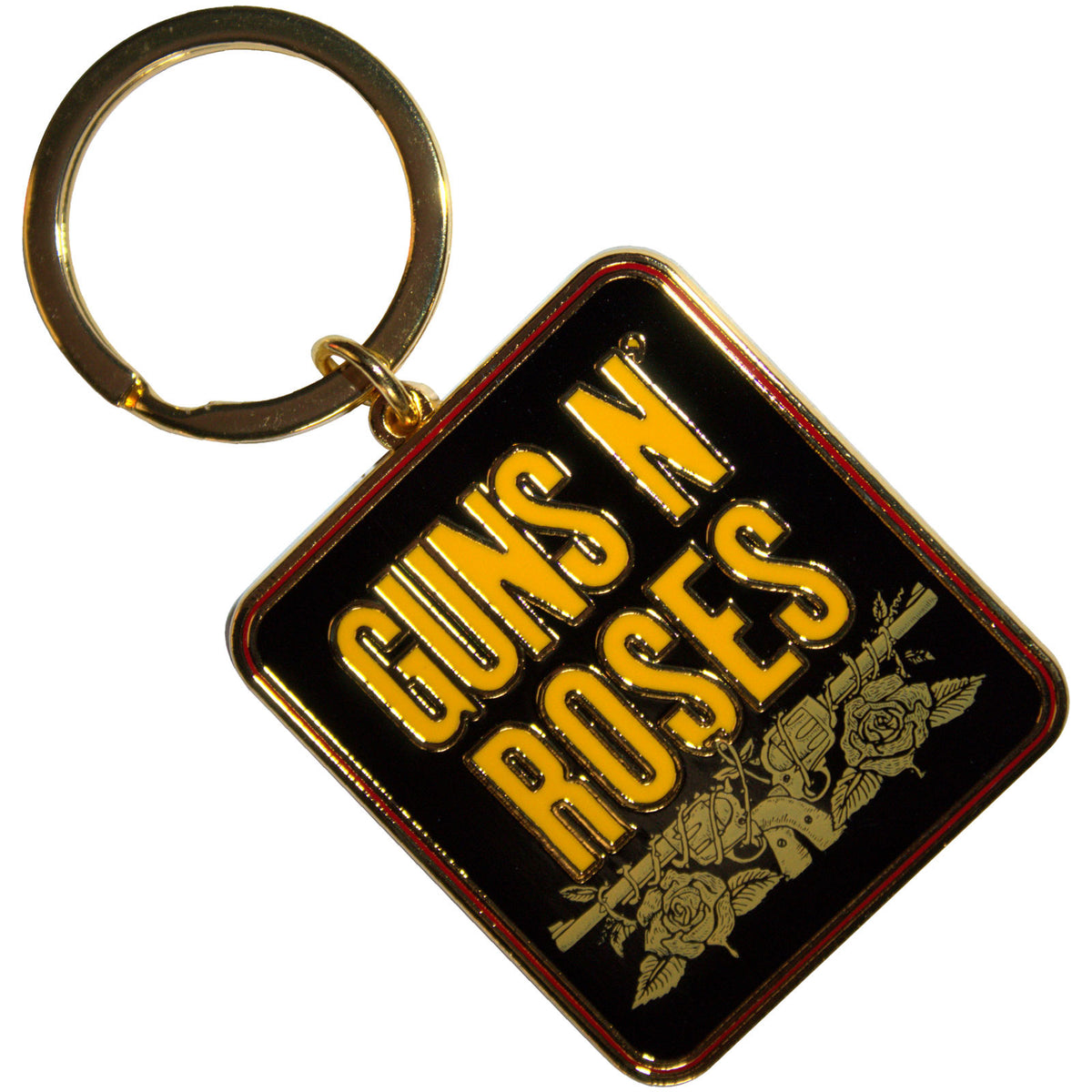 Een foto van een Guns N' Roses Sleutelhanger