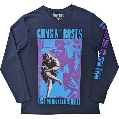 Een foto van een Guns N' Roses Long Sleeve T-Shirt