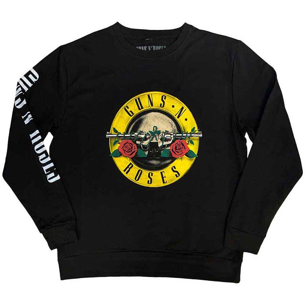 Een foto van een Guns N' Roses Sweatshirt