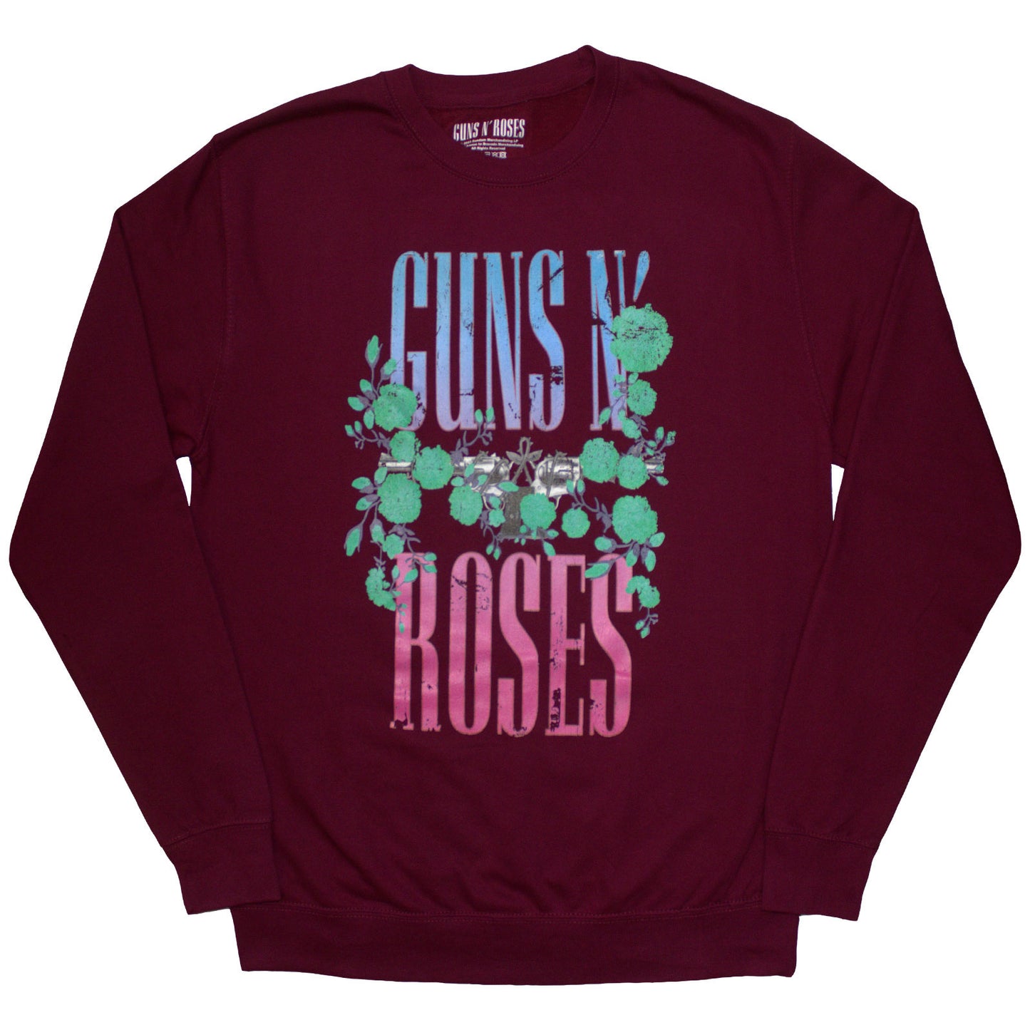 Een foto van een Guns N' Roses Sweatshirt