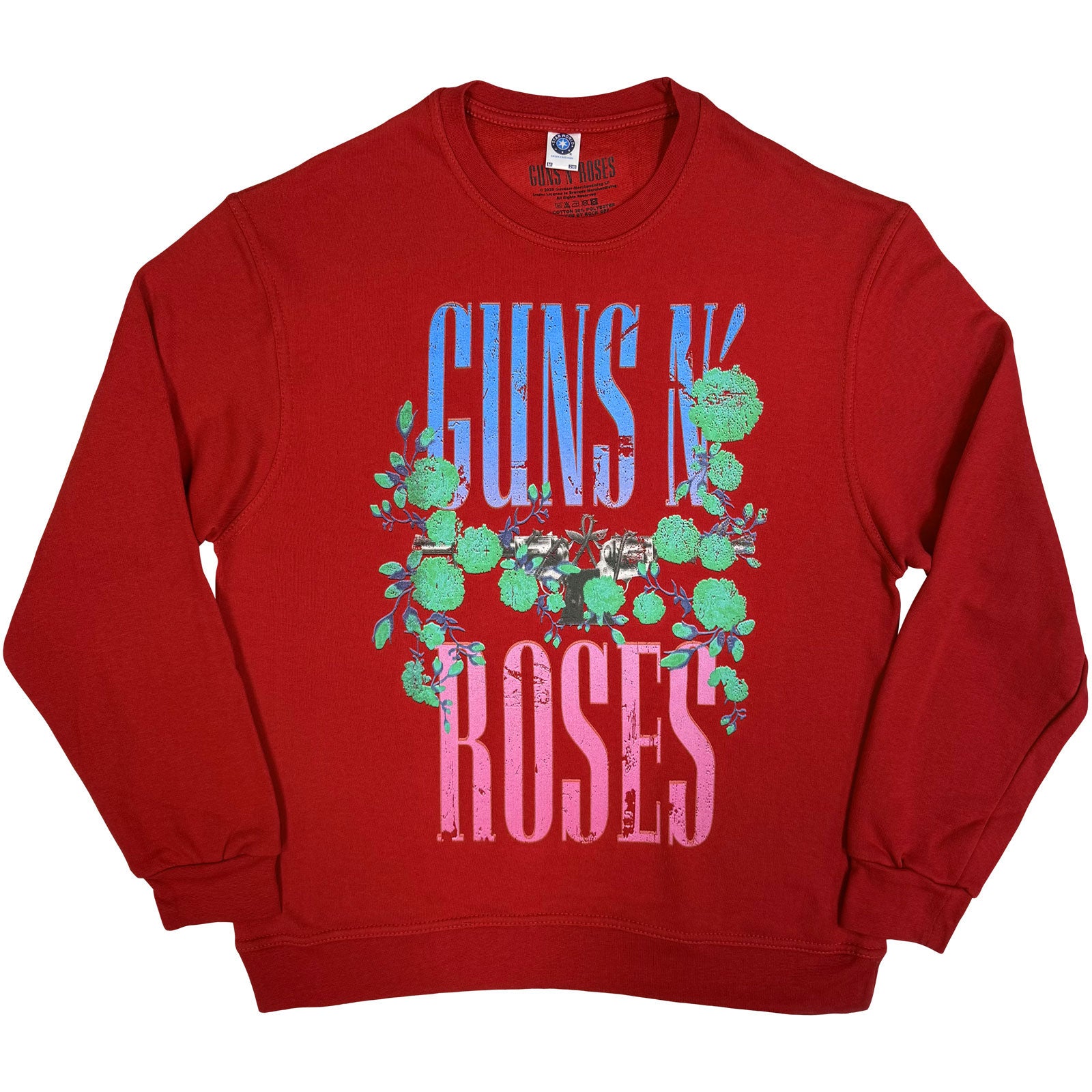 Een foto van een Guns N' Roses Sweatshirt