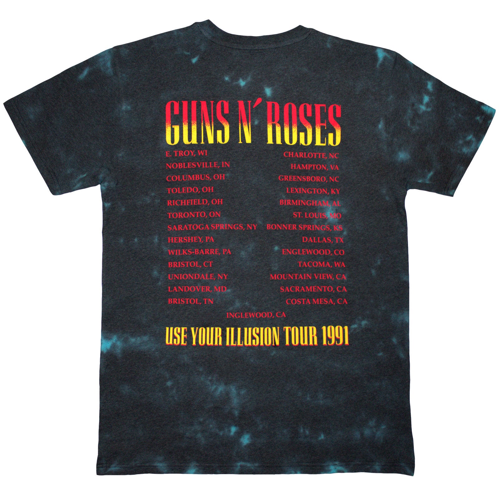 Een foto van een Guns N' Roses T-Shirt