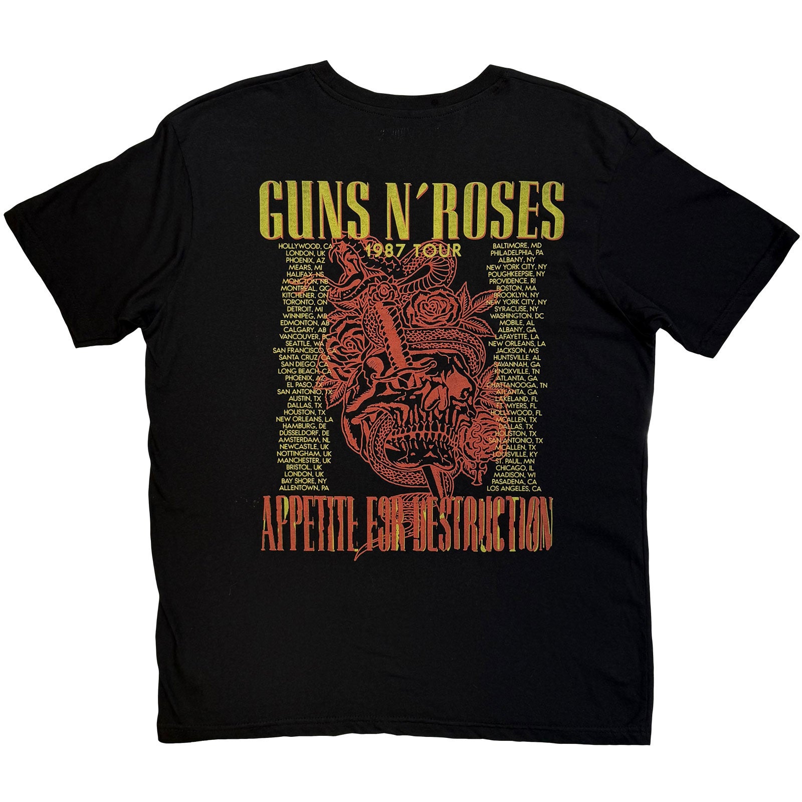 Een foto van een Guns N' Roses T-Shirt