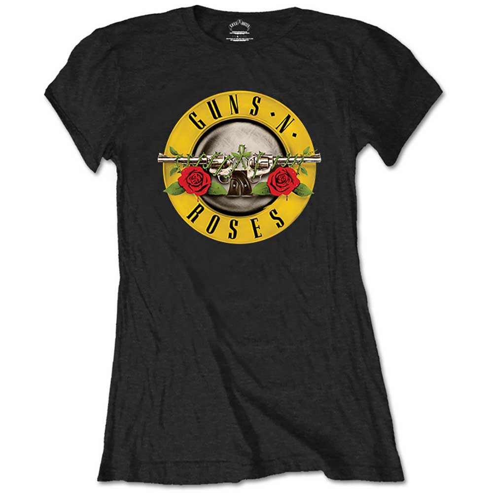 Guns N' Roses Ladies T-Shirt: Classic Logo (Retail Pack) T-Shirt