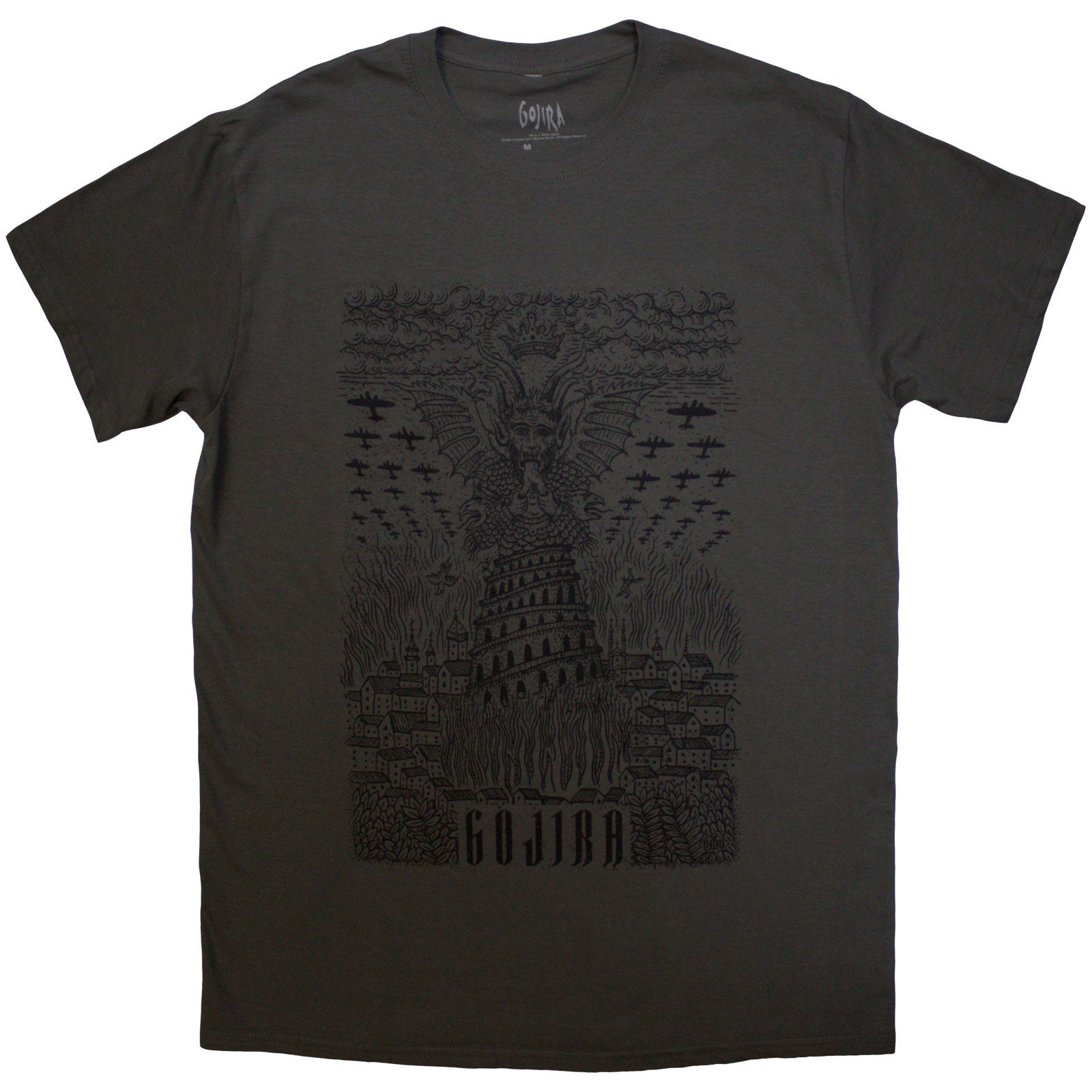 Een foto van een Gojira T-Shirt