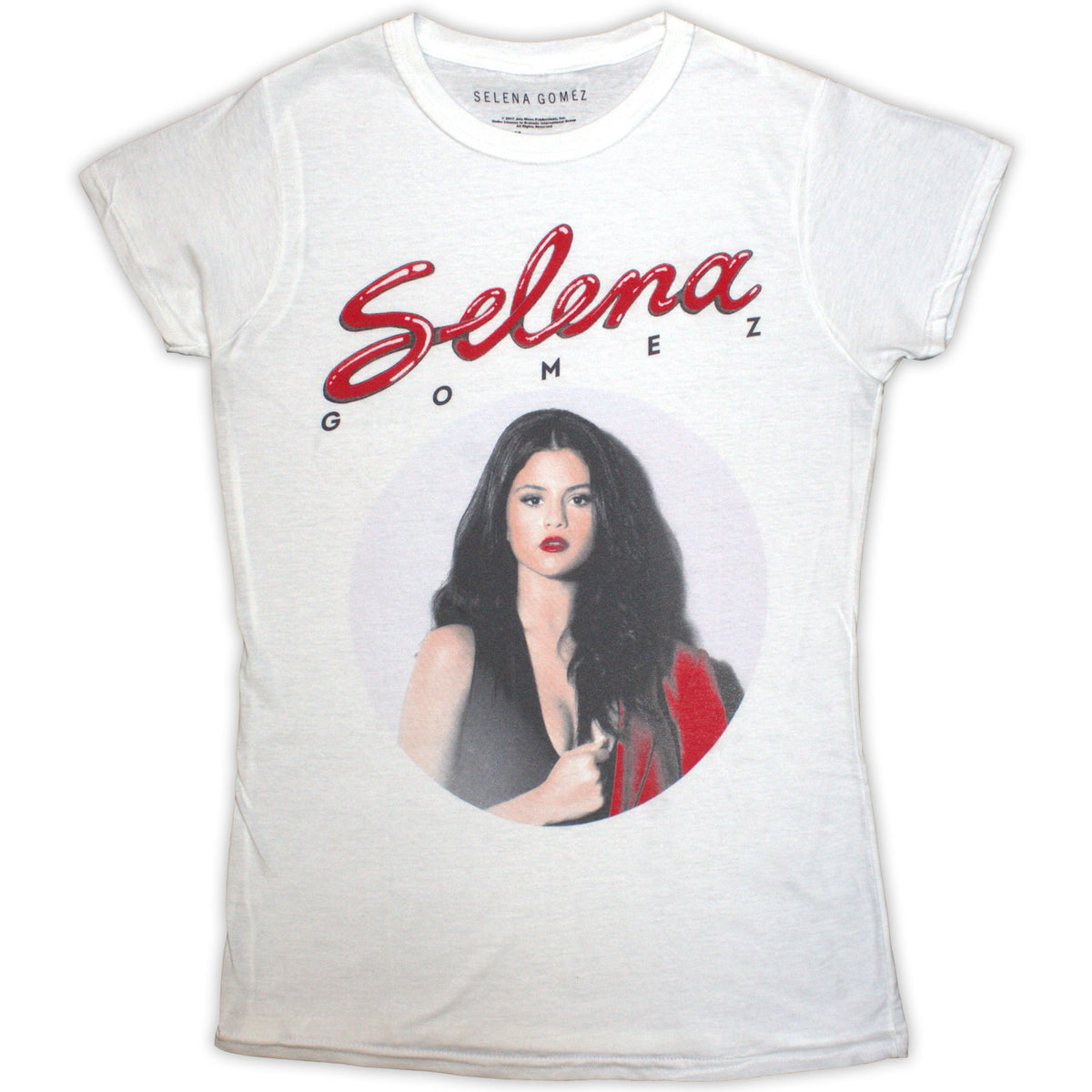Een foto van een Selena Gomez T-Shirt
