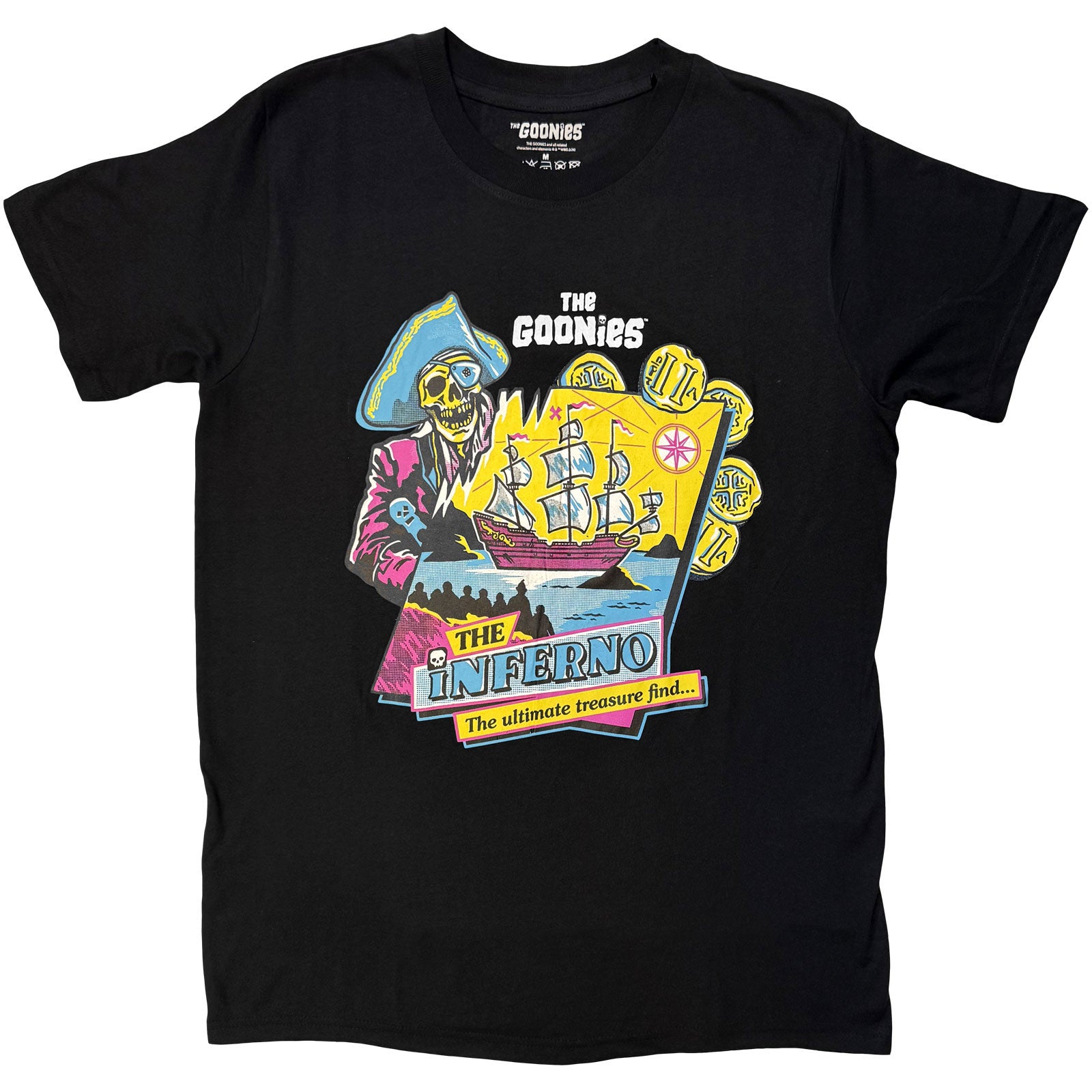 Een foto van een The Goonies T-Shirt