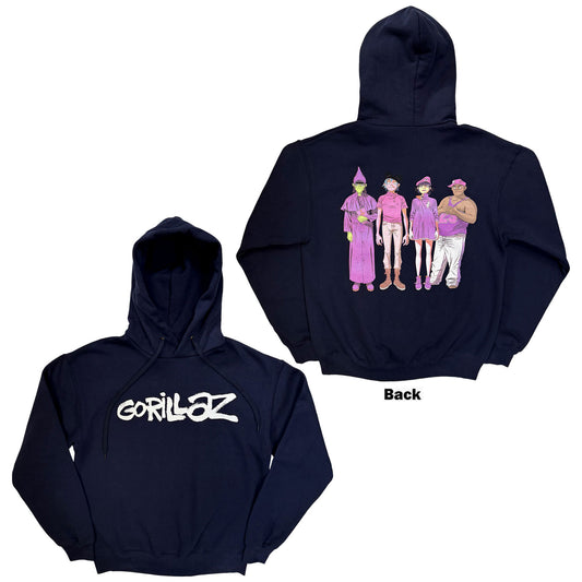 Een foto van een Gorillaz Hoodie