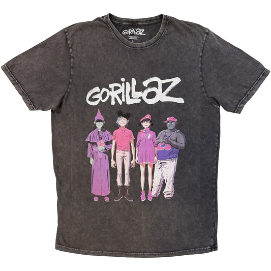 Een foto van een Gorillaz T-Shirt