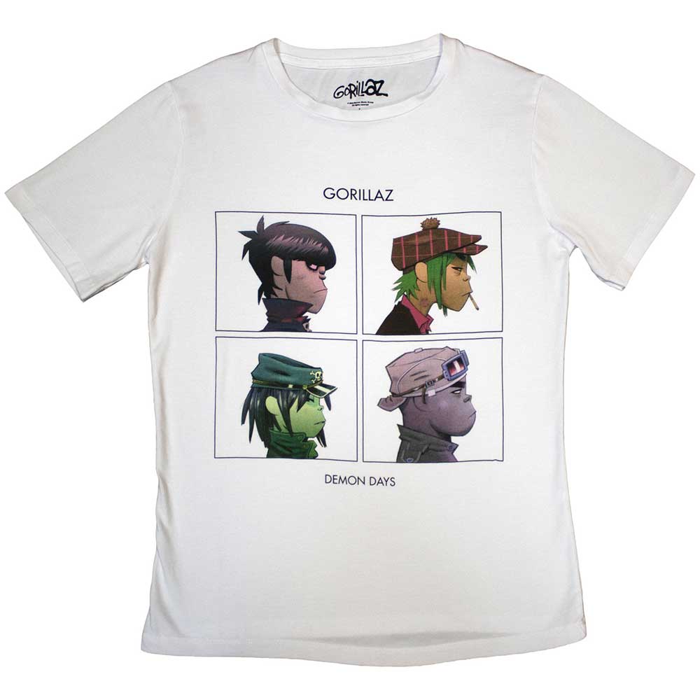 Een foto van een Gorillaz T-Shirt
